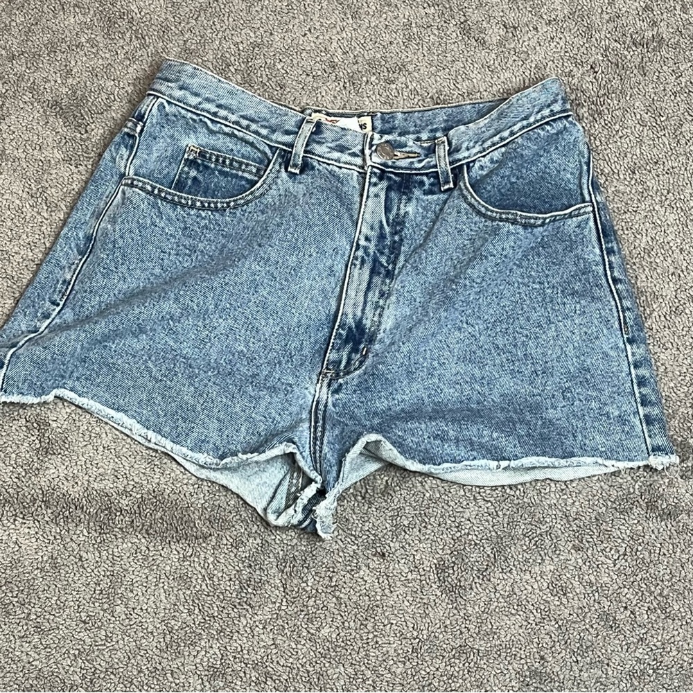 Guess Light Blue Jean Shorts - Picture 2 of 4
